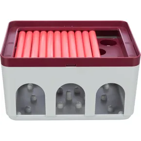 Cat Activity Rod Box, Strategiespiel für Katzen, 20 x 12 x 16 cm